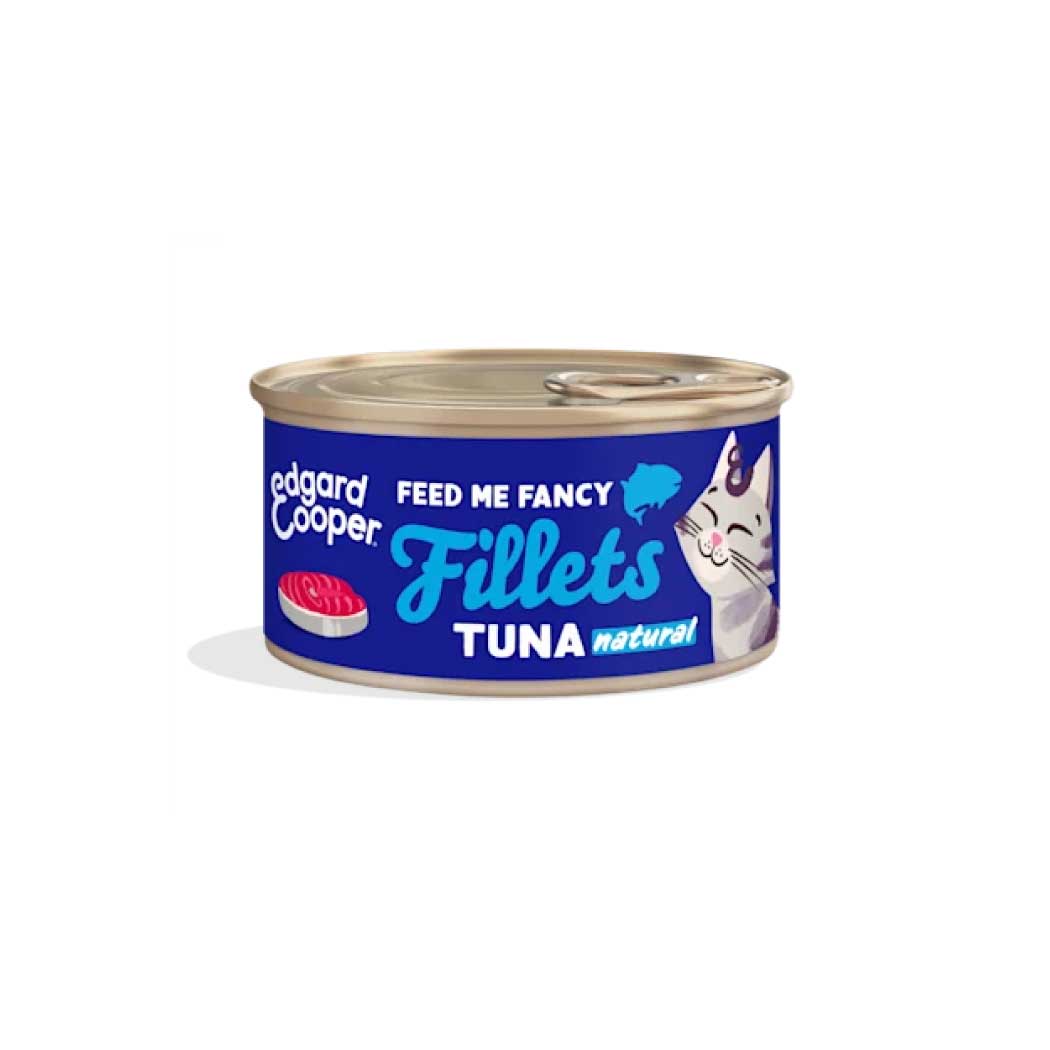 Edgard & Cooper Cat Adulto lata Filetes de Atún 70 g