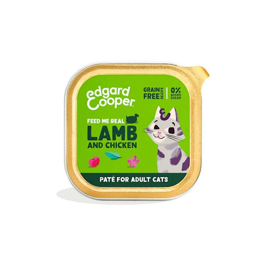 Edgard & Cooper Cat Tarrina con Cordero y pollo Paté 85 g