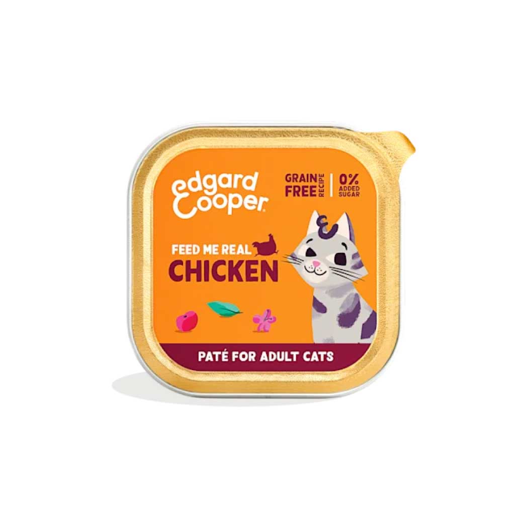 Edgard & Cooper Cat Tarrina con Pollo en Paté 85 g
