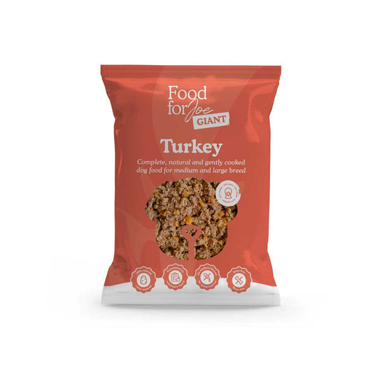 Food for Joe Giant Turkey (Sobre gigante de pavo) 1.2 kg