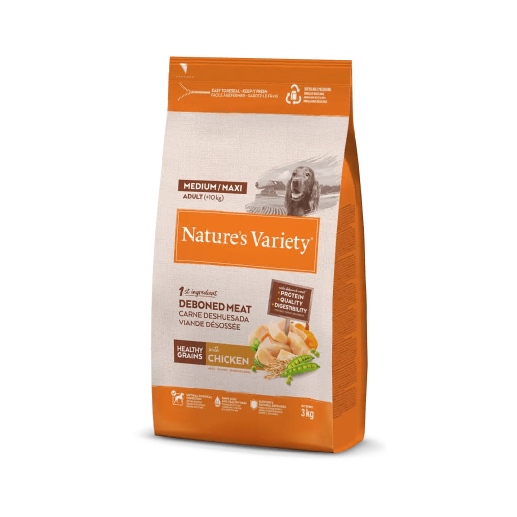 HEALTHY GRAIN ADULT MED/MAXI POLLO