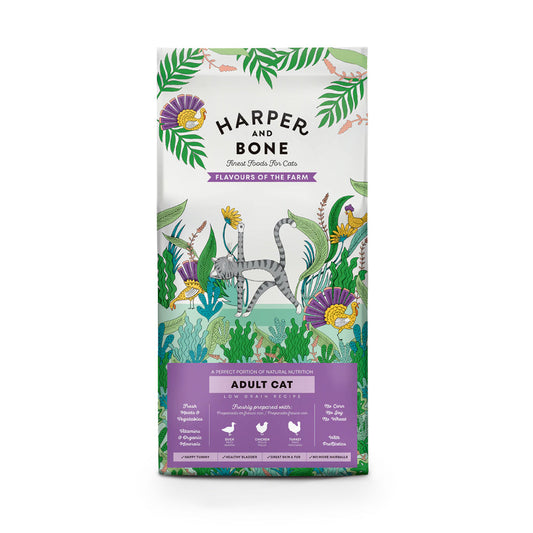 Harper & Bone Cat Adult Flavours Farm
