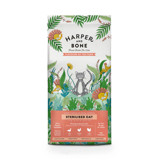 Harper & Bone Cat Sterilised Flavours Farm