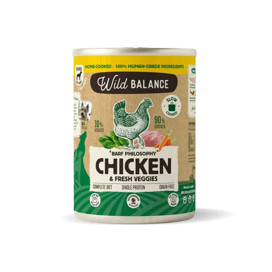 Lata de Pollo para perros 400g - Filosofía BARF