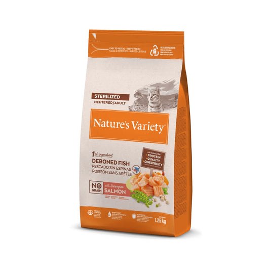 No Grain Sterilized Salmón Noruego
