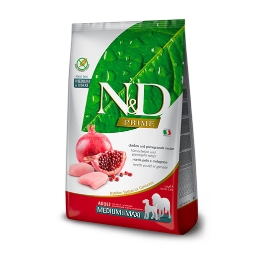 N&D Prime Medium & Maxi con Pollo y granada