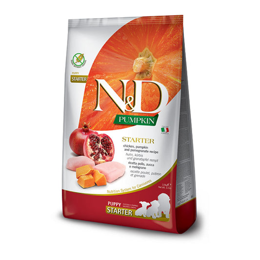 N&D Pumpkin Starter Puppy con pollo y granada