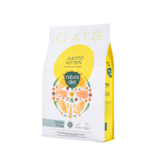 Natura Diet Cats Kitten Chicken & Vegs
