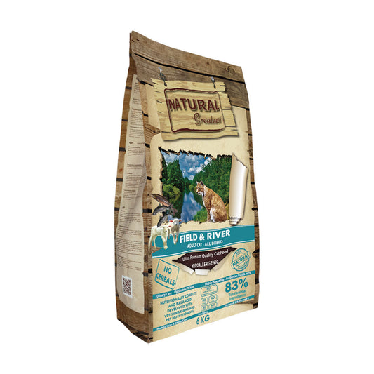 Natural Greatness CAT FIELD & RIVER · CUIDADO DE PIEL Y PELAJE