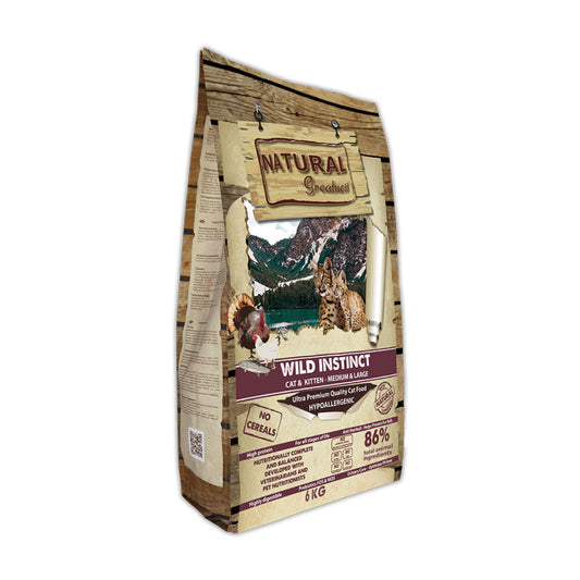 Natural Greatness CAT WILD INSTINCT MEDIUM - LARGE · STARTER - KITTEN