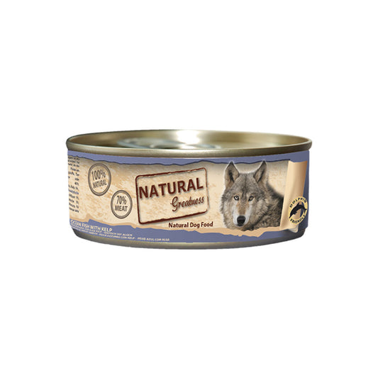 Natural Greatness PESCADO DE MAR CON KELP 156g
