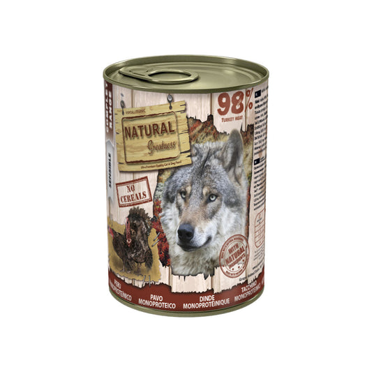 Natural Greatness RECETA MONOPROTEICA DE PAVO 400G
