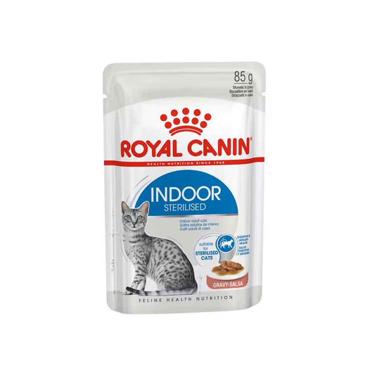 Royal Canin húmedo Indoor Sterilized Morsels in Gravy 85g