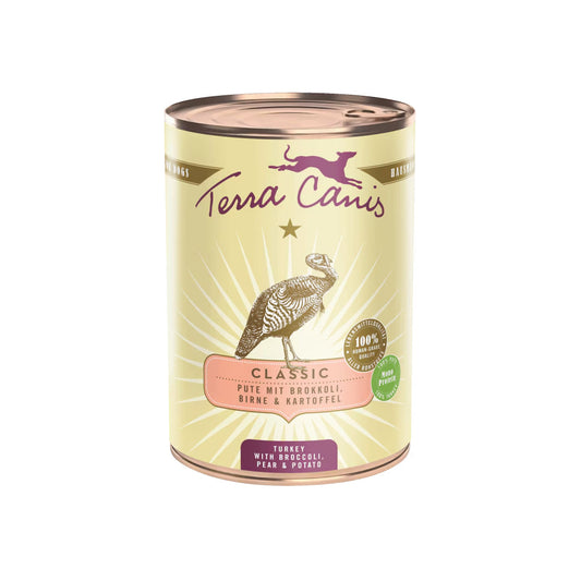 Terra Canis Classic Pavo con brócoli, pera y patata 400g