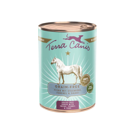 Terra Canis Grain-free Caballo con colinabo, hinojo y salvia 400g
