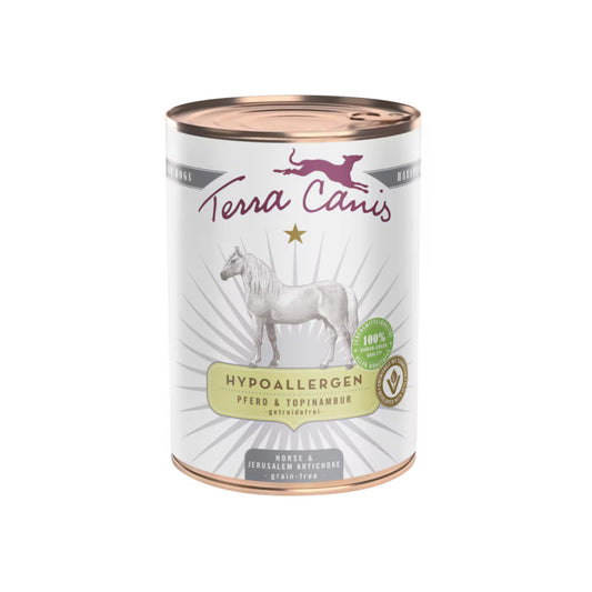 Terra Canis Hypoallergenic Caballo con tupinambo 400g