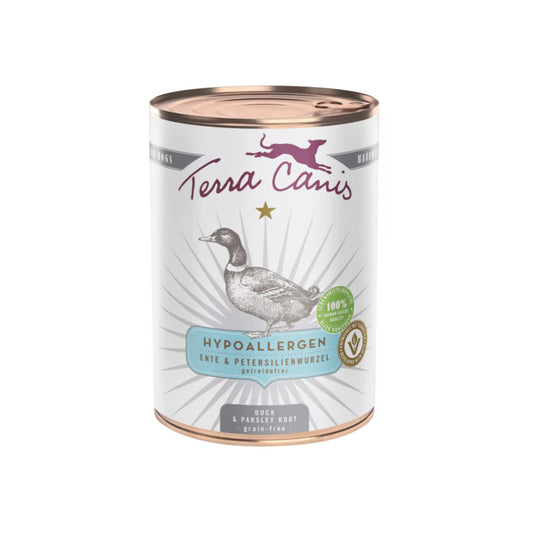 Terra Canis Hypoallergenic Pato con raíz de perejil 400g