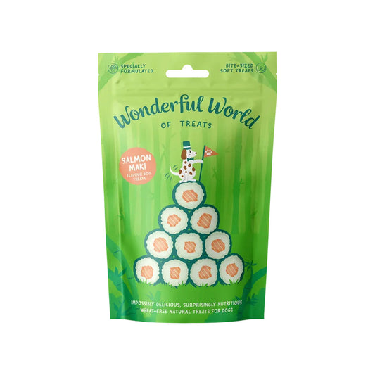 Wonderful World Snack para perros adultos Salmon Maki 50g
