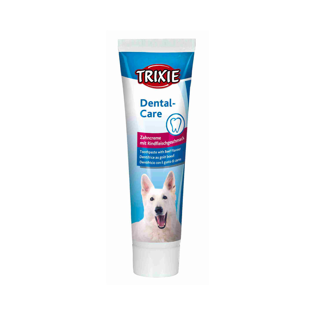 DENTRIFICO PARA PERROS CON SABOR A CARNE TRIXIE 100G