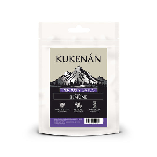 Kukenán Snack Inmune para perros y gatos 70g