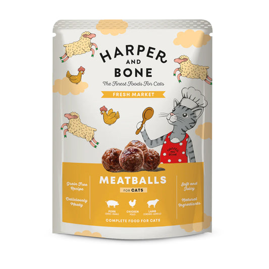 Harper and Bone albondigas para gatos Fresh Market 85g