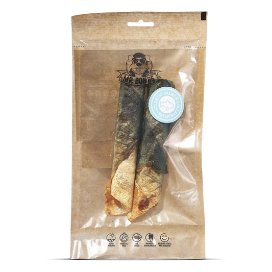 Mr Bones Topper Rollitos de Salmón atlántico