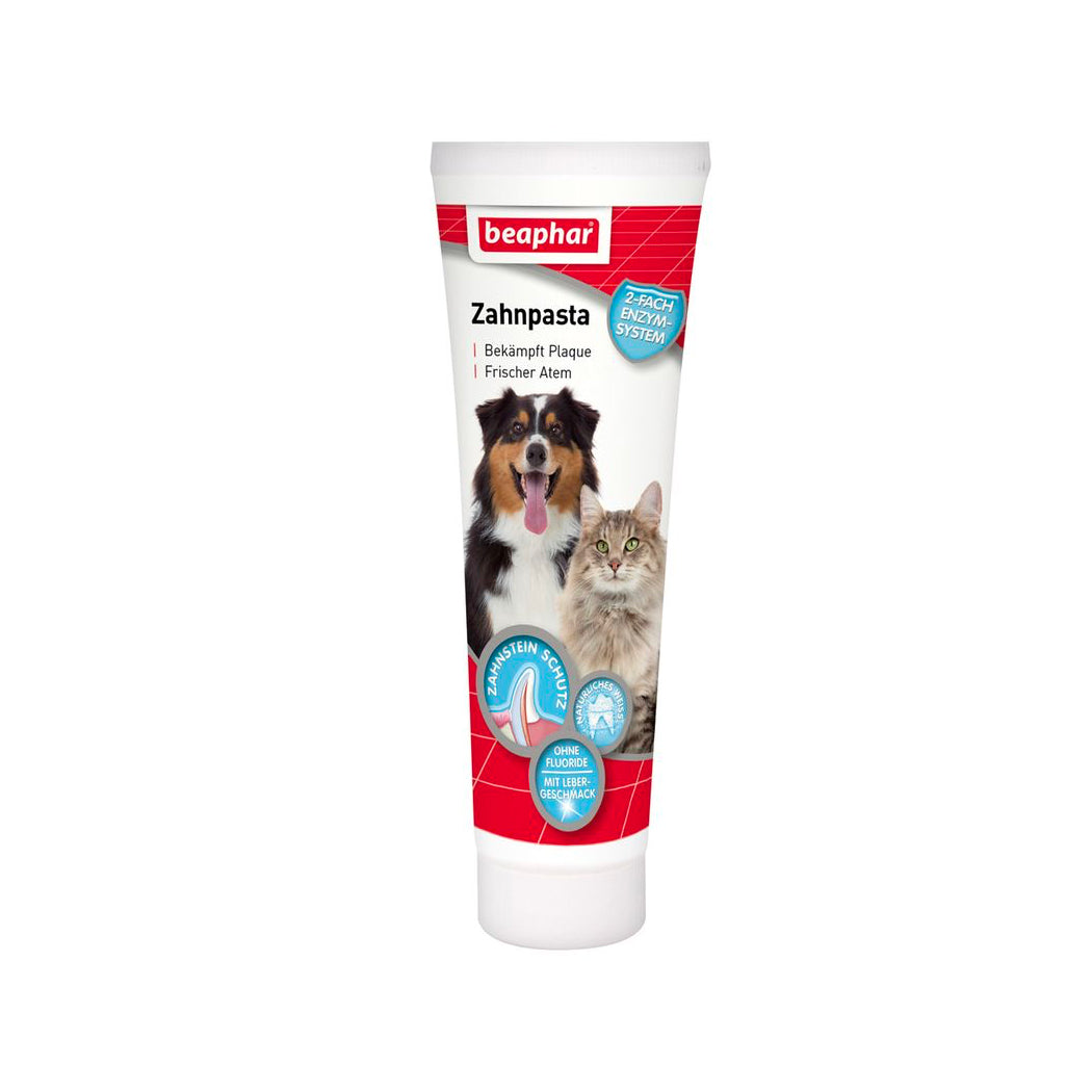 Crema dental para perros y gatos de Beaphar 100g