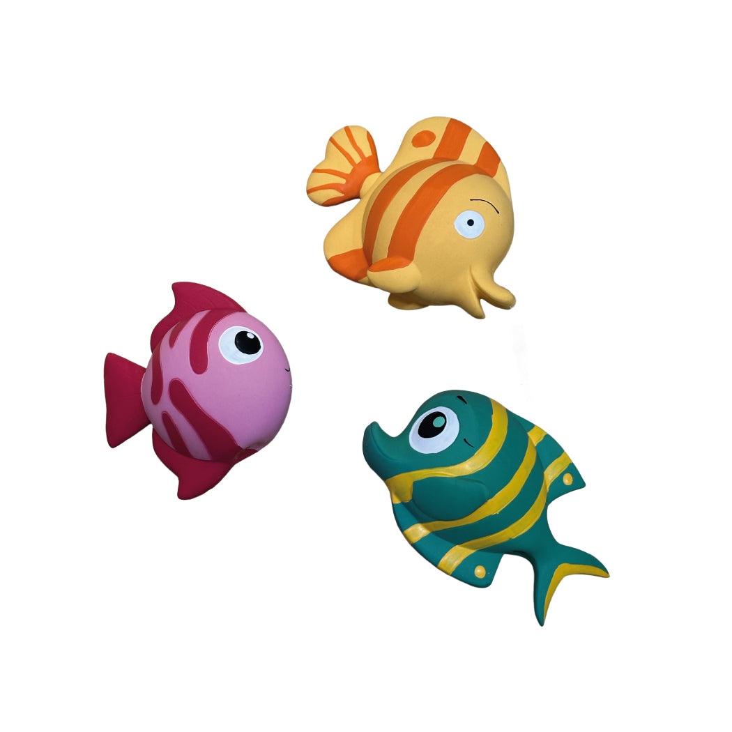 PECES EN LATEX CON SONIDO PARA PERROS