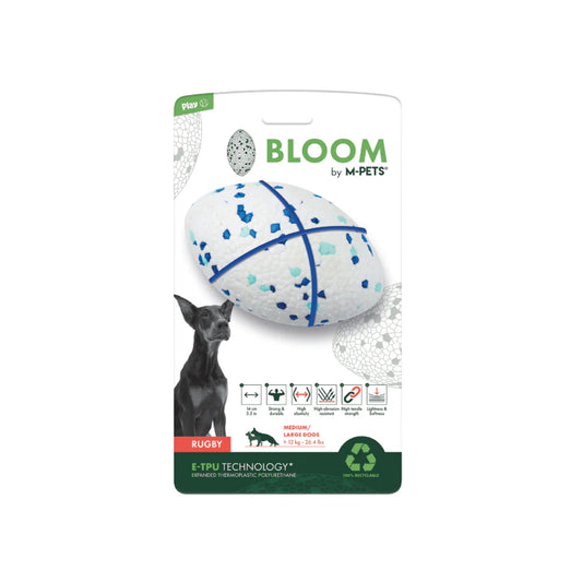 BLOOM RUGBY BLUE & WHITE