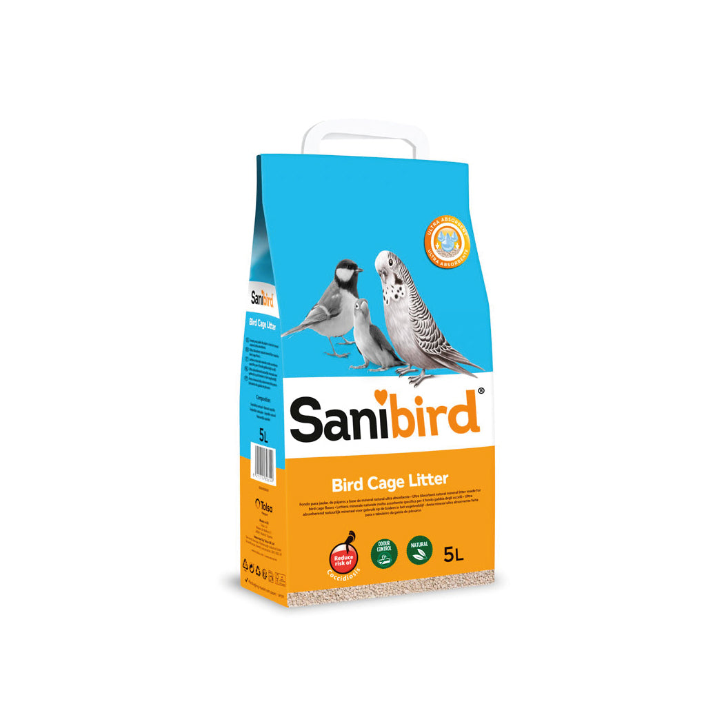 Arena para pájaros Sanibird 5L