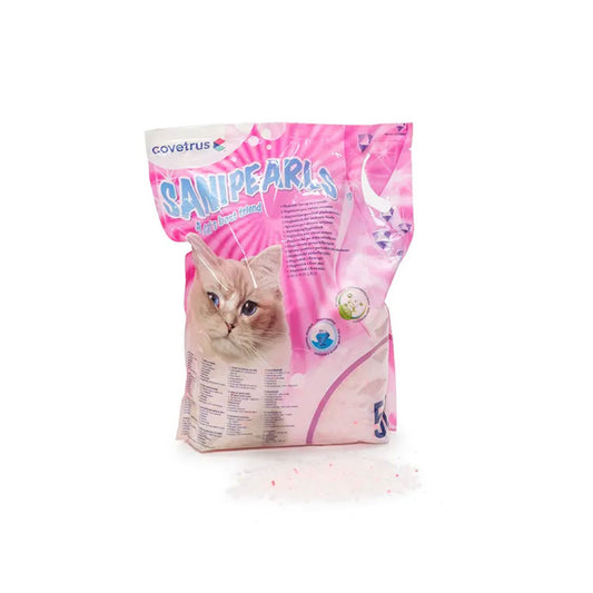 ARENA PARA GATO DE SILICE ROSA SANIPEARL COVETRUS