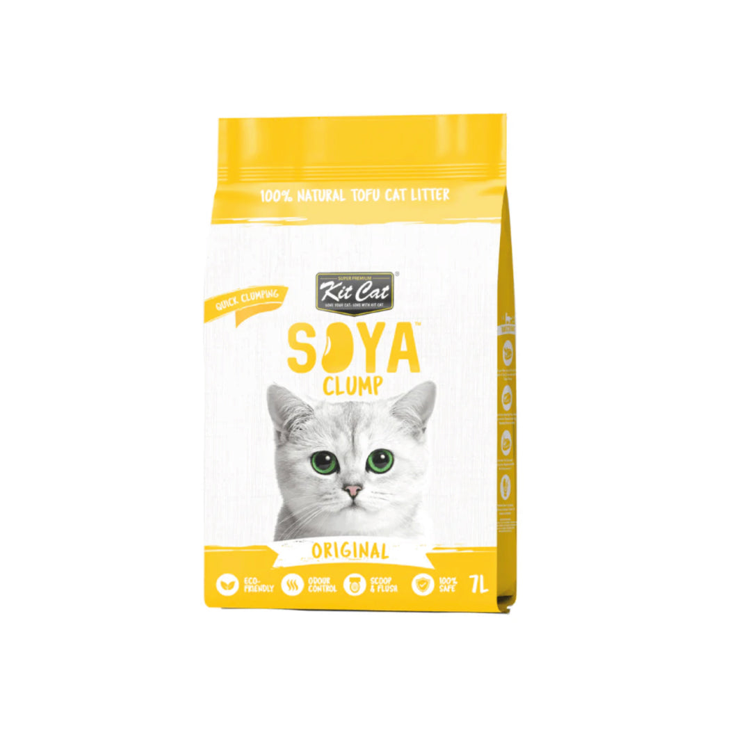 SoyaClump Arena de Soja BIO - Original 7L (Sin aroma añadido)