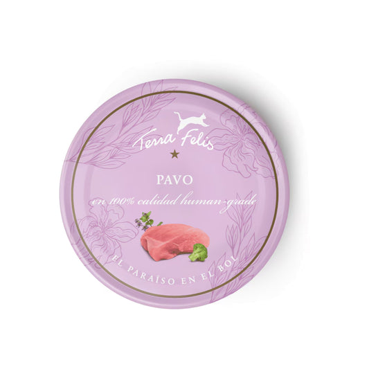 Terra Felis Gato Adulto Pavo 80g