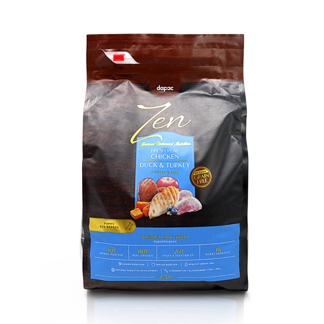 Fresh Real Chicken, Duck & Turkey Puppies