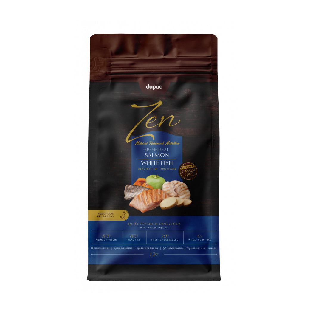 Zen Real Salmon & White Fish para perros adultos
