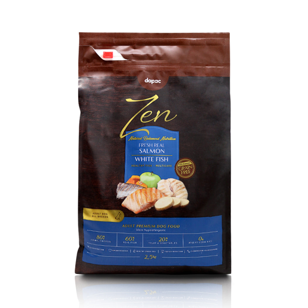 Zen Real Salmon & White Fish para perros adultos